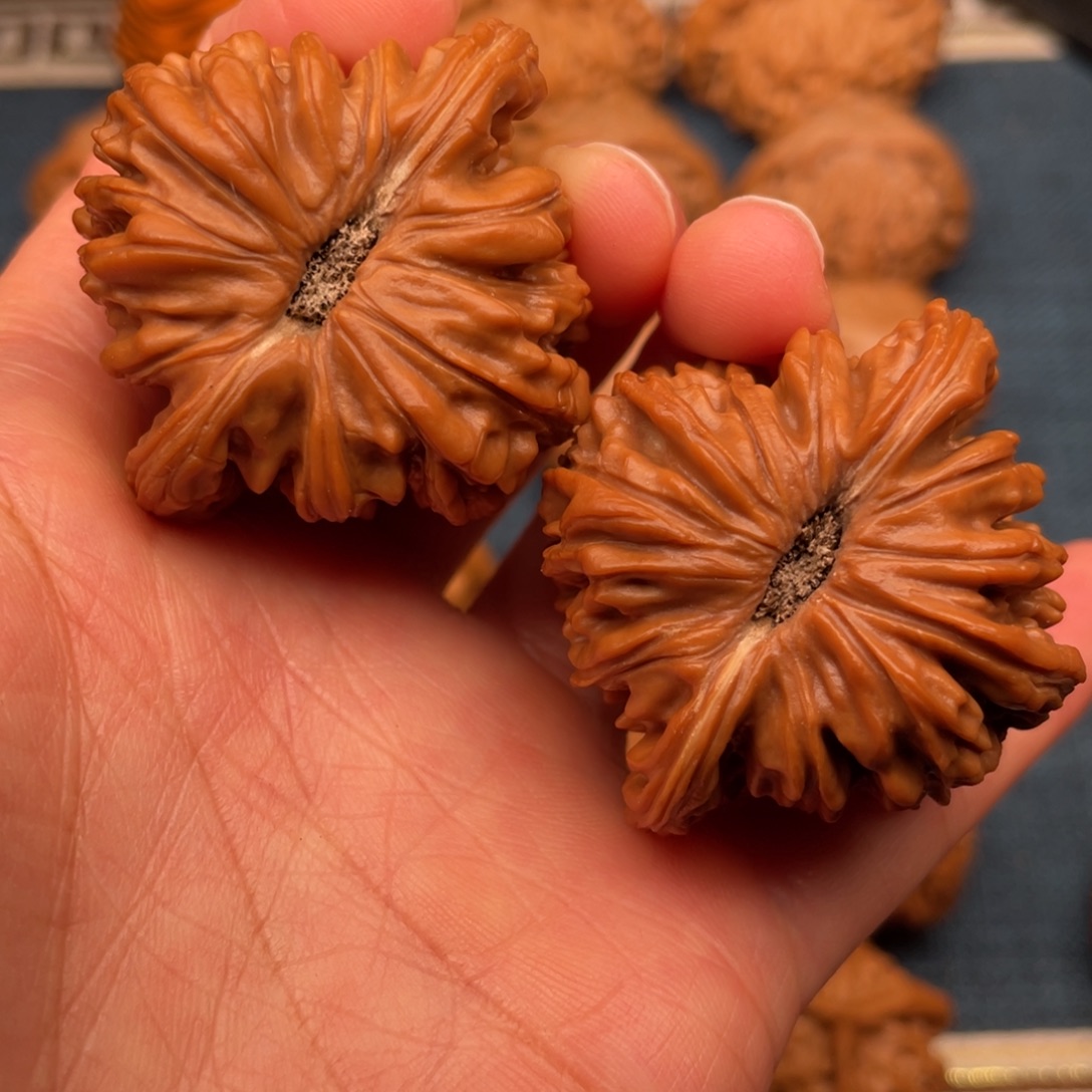 把件文玩核桃45全品毕业复刻底汉高楼