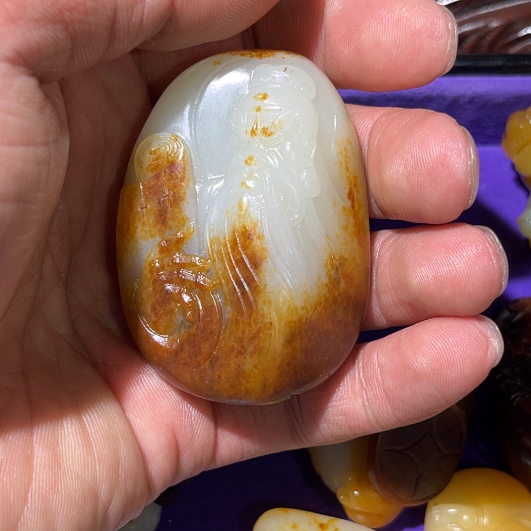 和田玉挂件未镶嵌