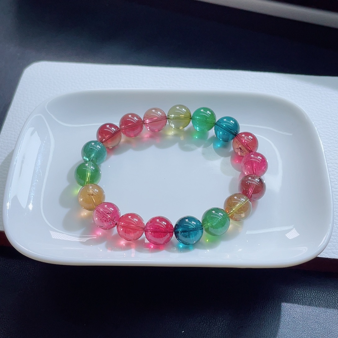 手链碧玺未镶嵌11mm左右