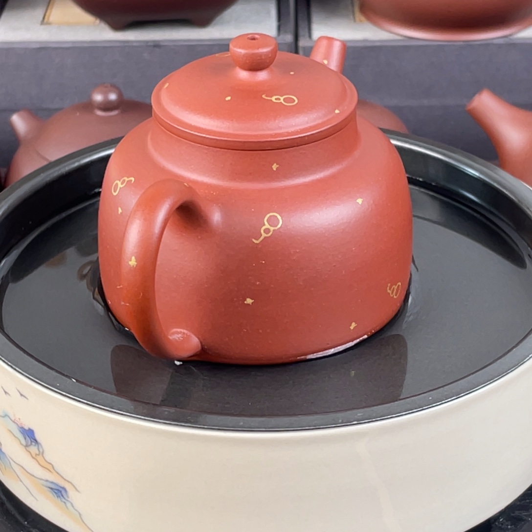 勇***敌紫砂茶壶洒金言心清水泥1111111