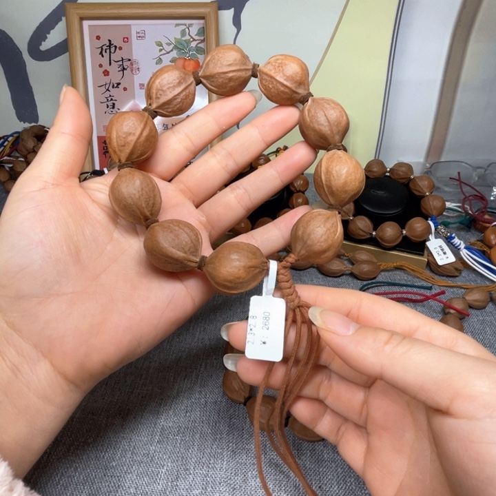橄榄核手串/手链大****来梅林铁核23.28
