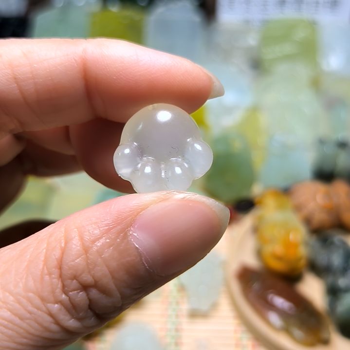 岫玉吊坠(不含链)未镶嵌