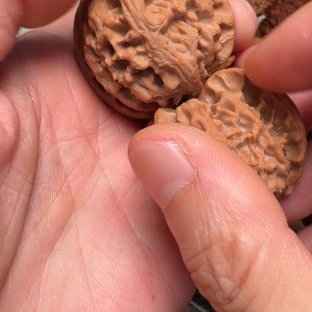 王***迹文玩核桃把件苹果