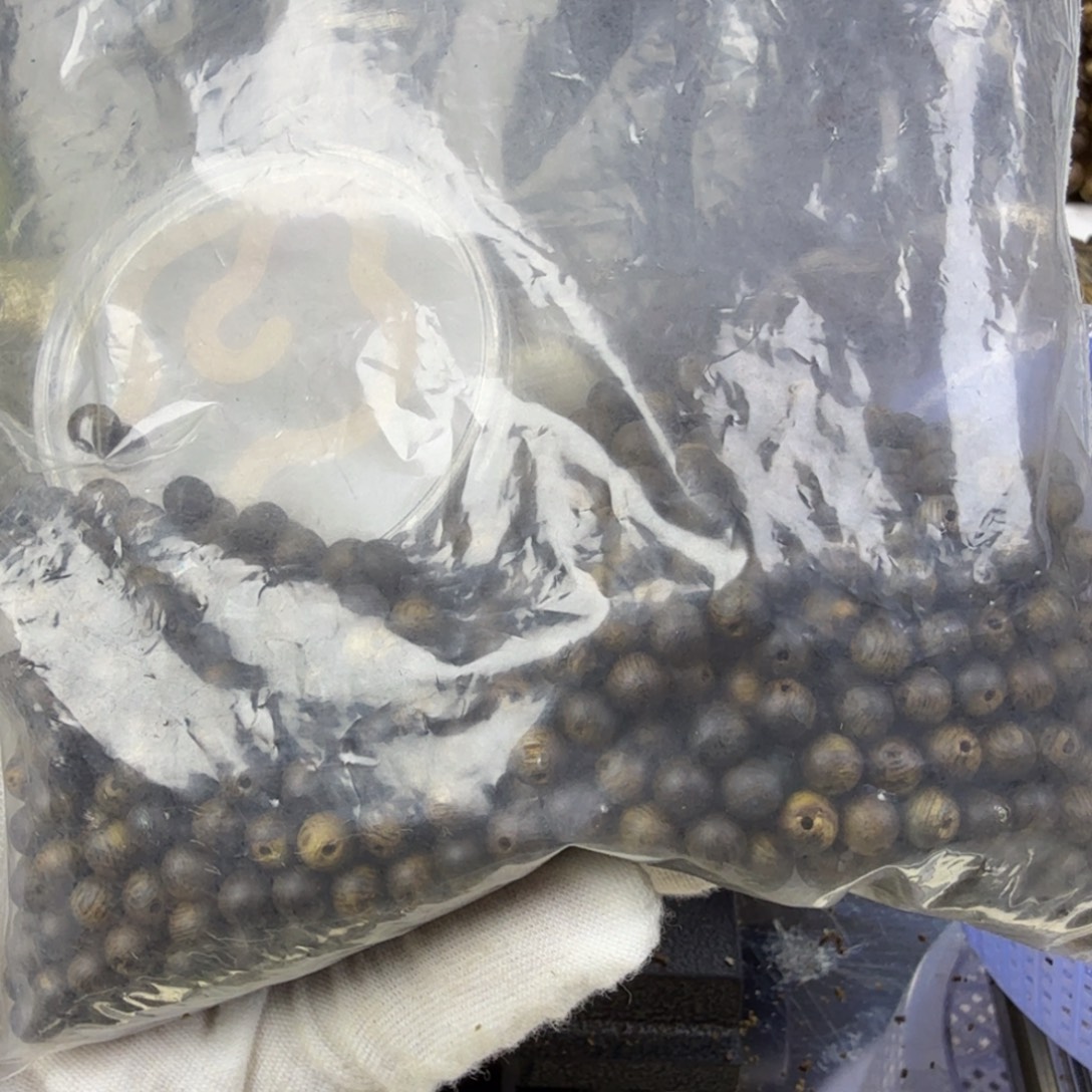 小***朦沉香碎屑沉香棋楠沉香05规格散珠