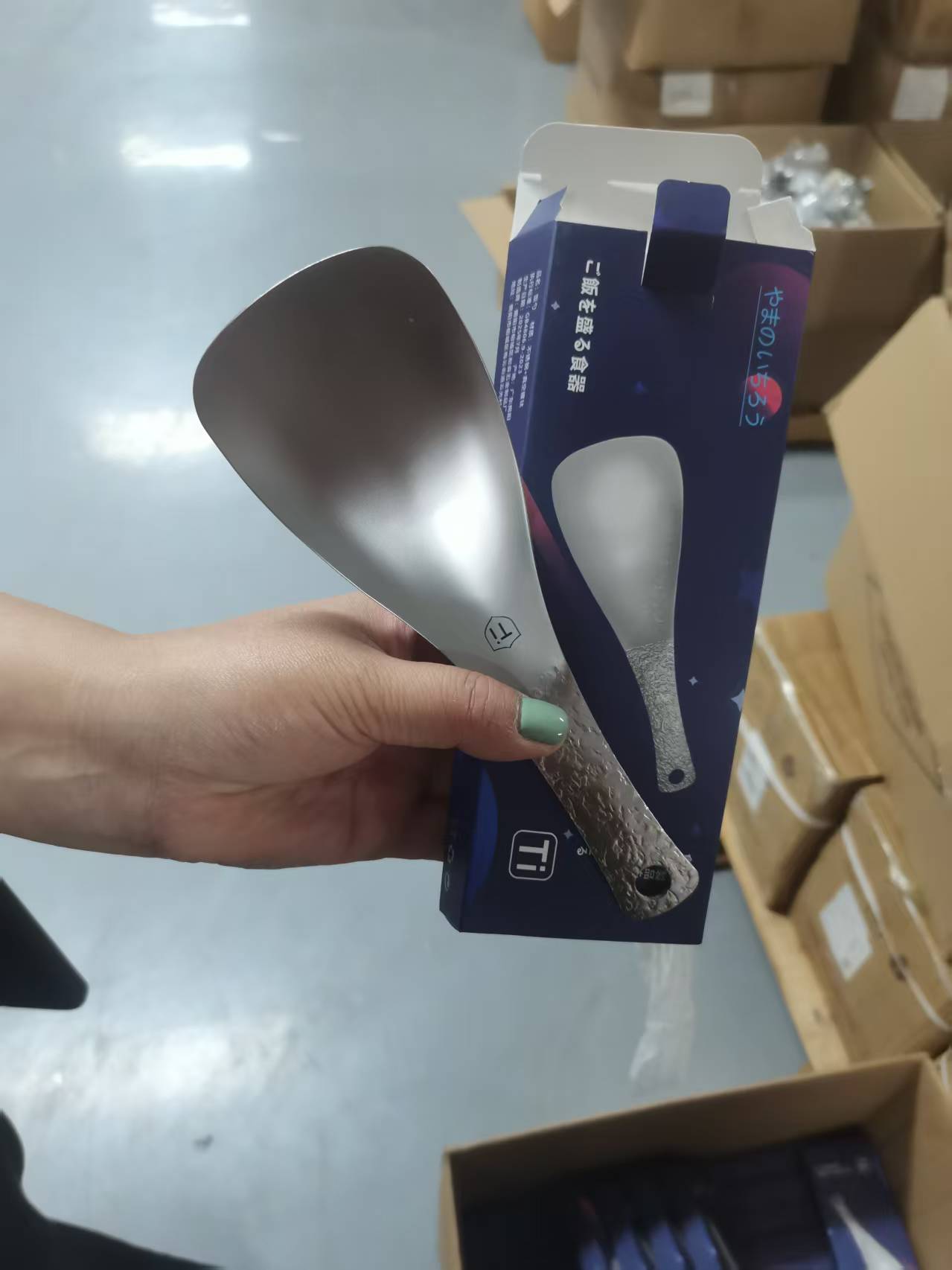 厨房工具盛饭勺钛勺