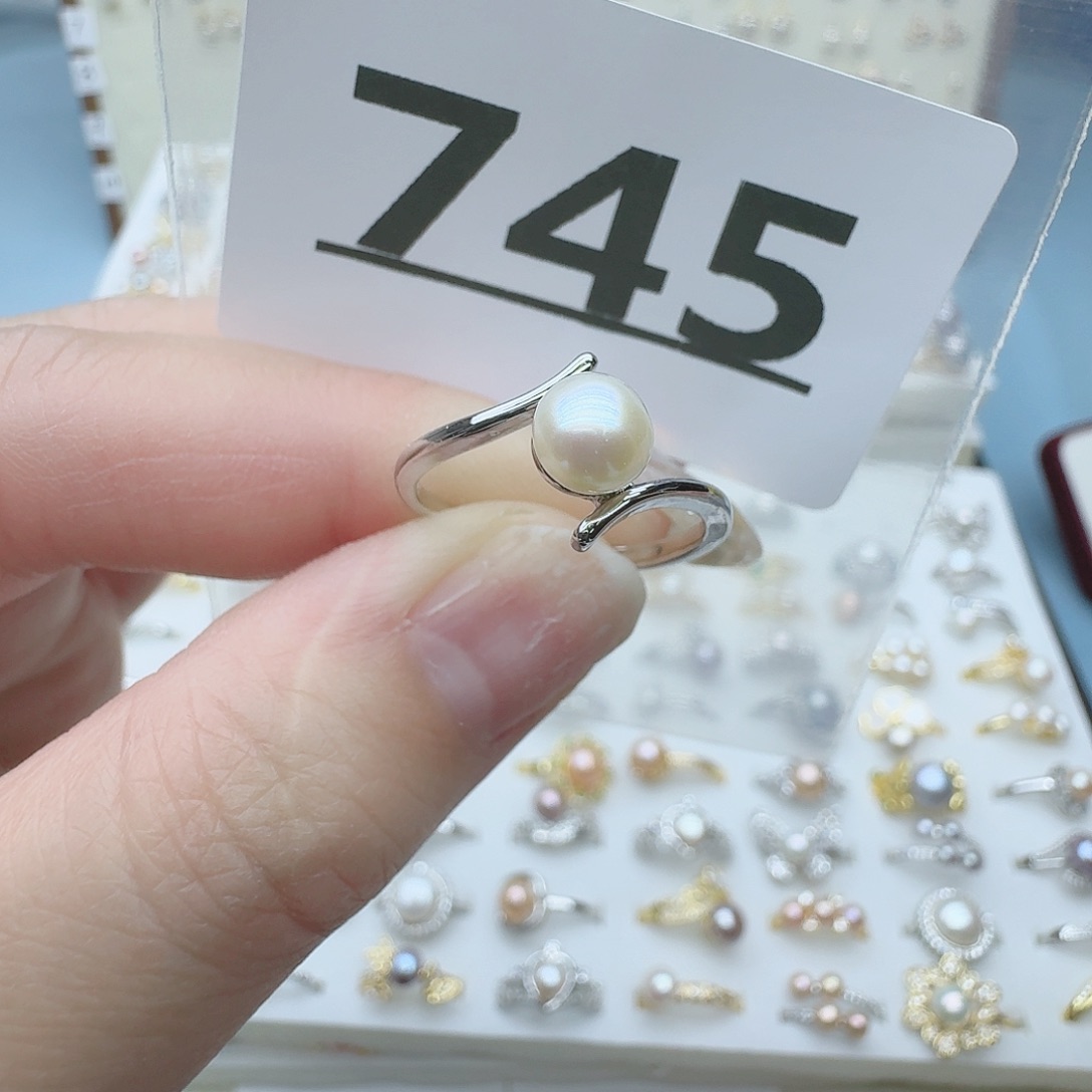 淡水珍珠珠宝奇石合金745