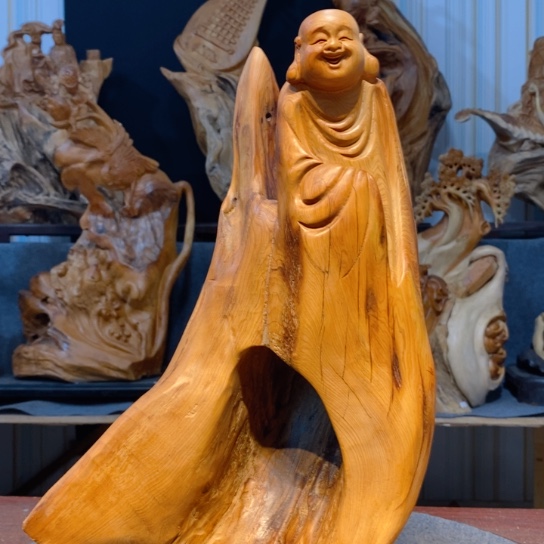 柏木（崖柏）根雕摆件