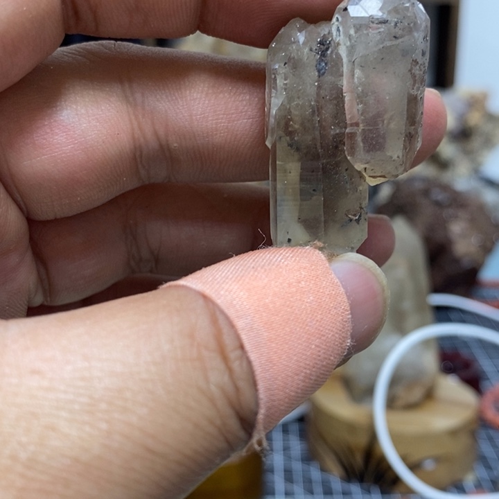 水晶水晶柱未镶嵌