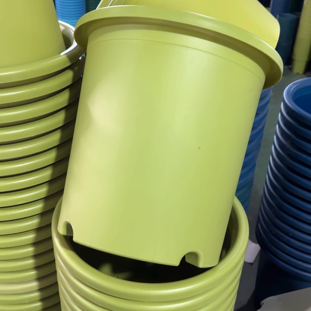 树脂四季盆8#无拖果绿3微