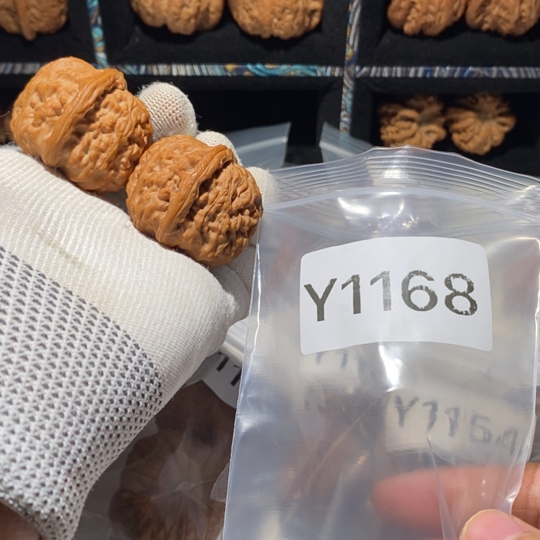 吊坠文玩核桃39全品原装白狮子