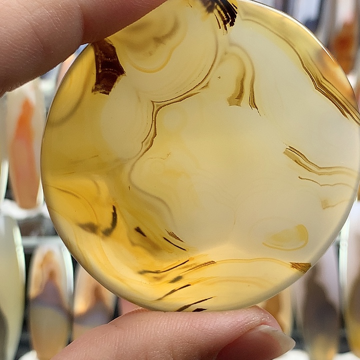 玛瑙/玉髓颈饰未镶嵌094