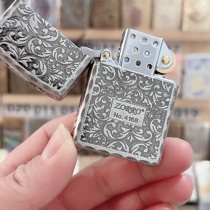 佐罗902古银花边唐草外壳+1个四代盾卡机芯