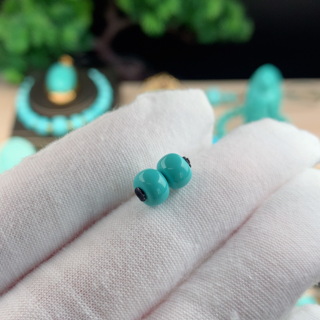 【闪购商品】绿松石配珠卡6.9未镶嵌