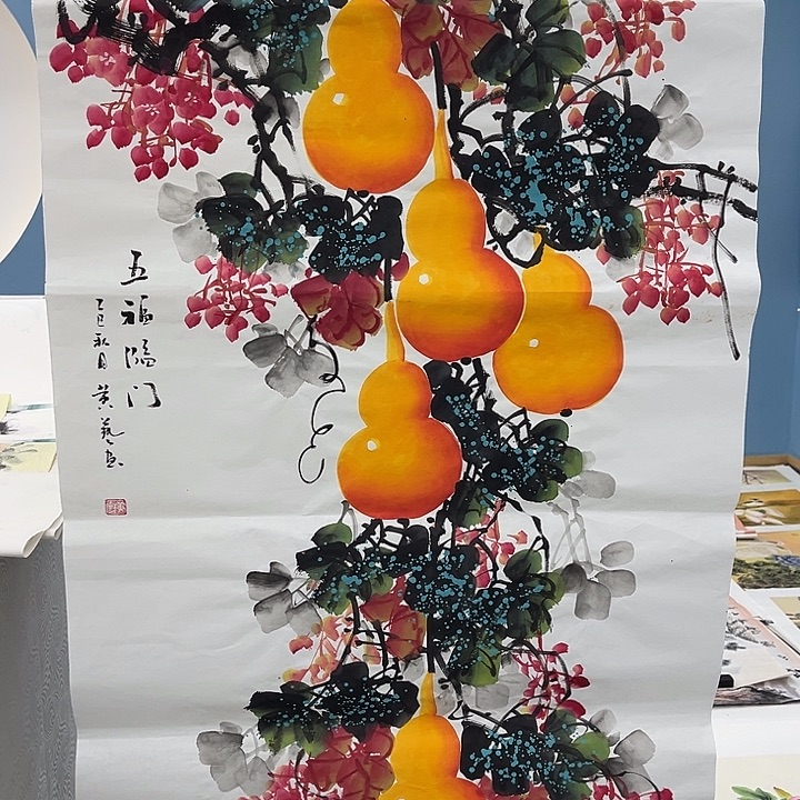 国画纯手绘国画作品