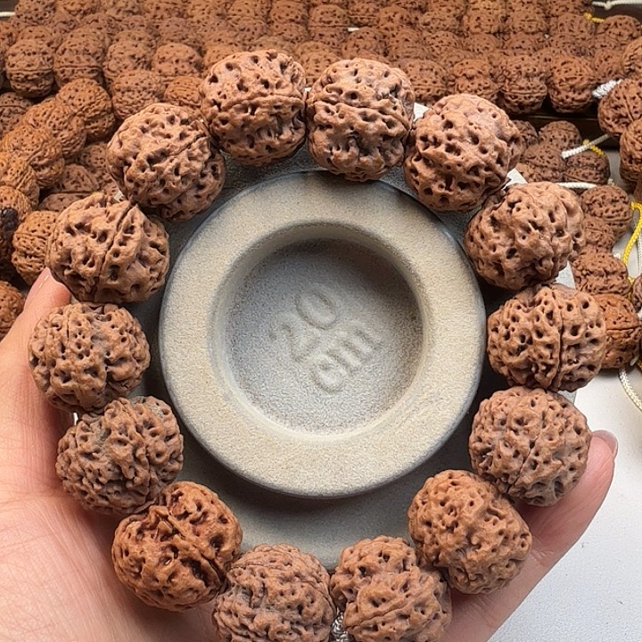 手串金刚菩提镂空梅花23