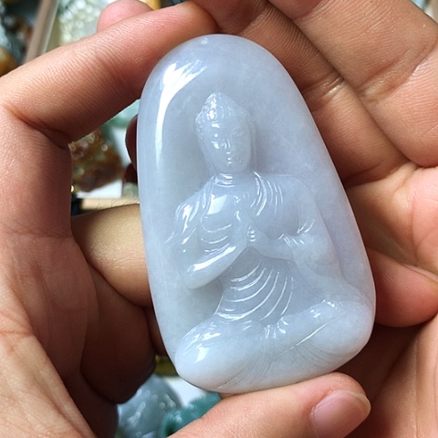 颈饰未镶嵌翡翠福豆豆珠宝翡翠颈饰
