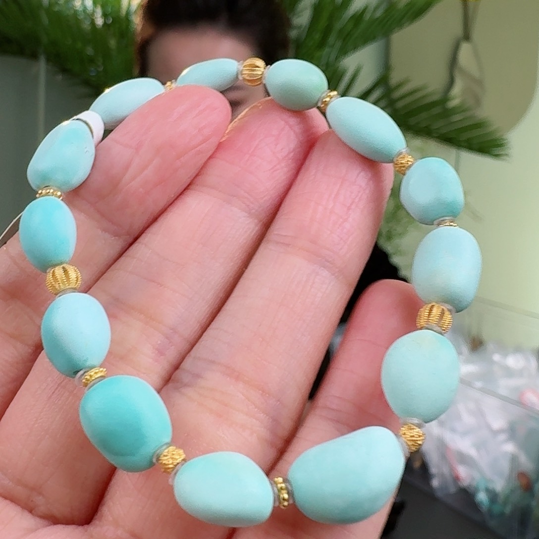 绿松石珠宝奇石未镶嵌