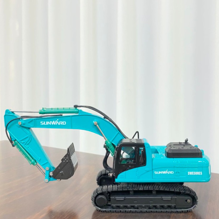 挖掘机模型合金车玩具仿真车车模        