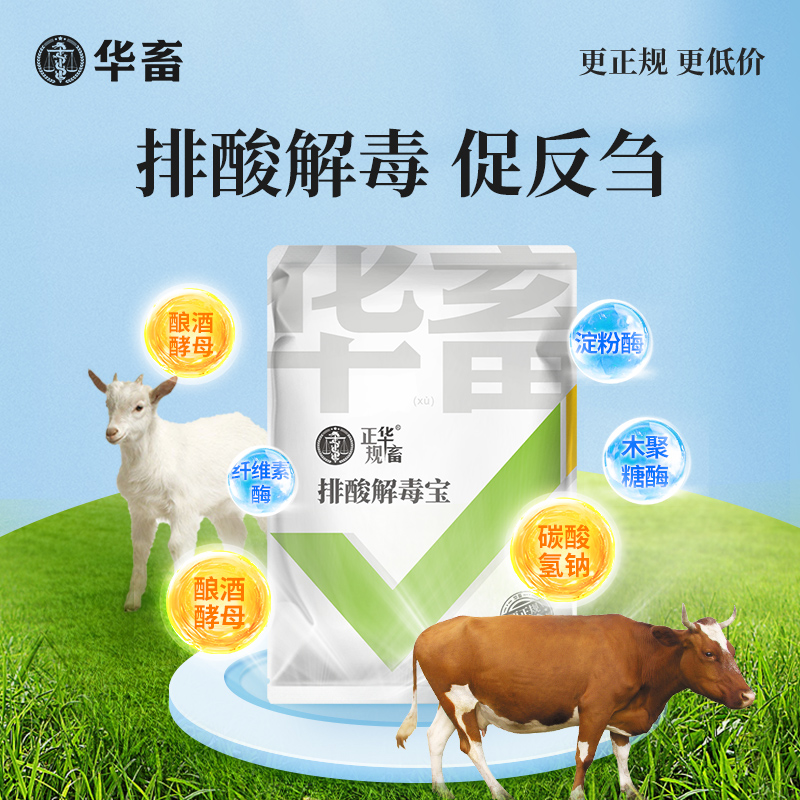 【拍5发6】兽用排酸宝饲料添加剂排酸中和胃酸促反刍饲料Z