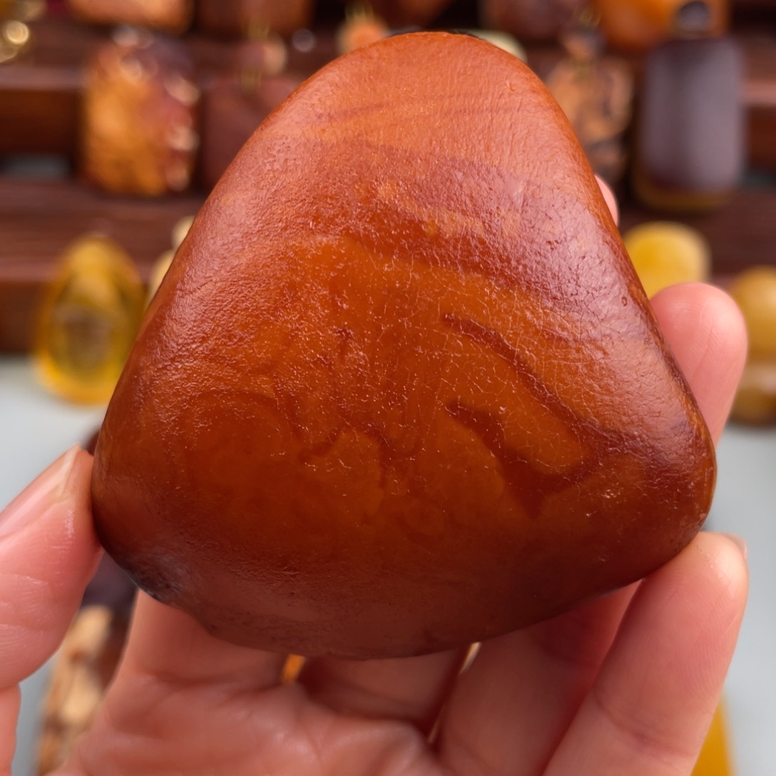 定制琥珀未镶嵌蜜蜡原石吊坠