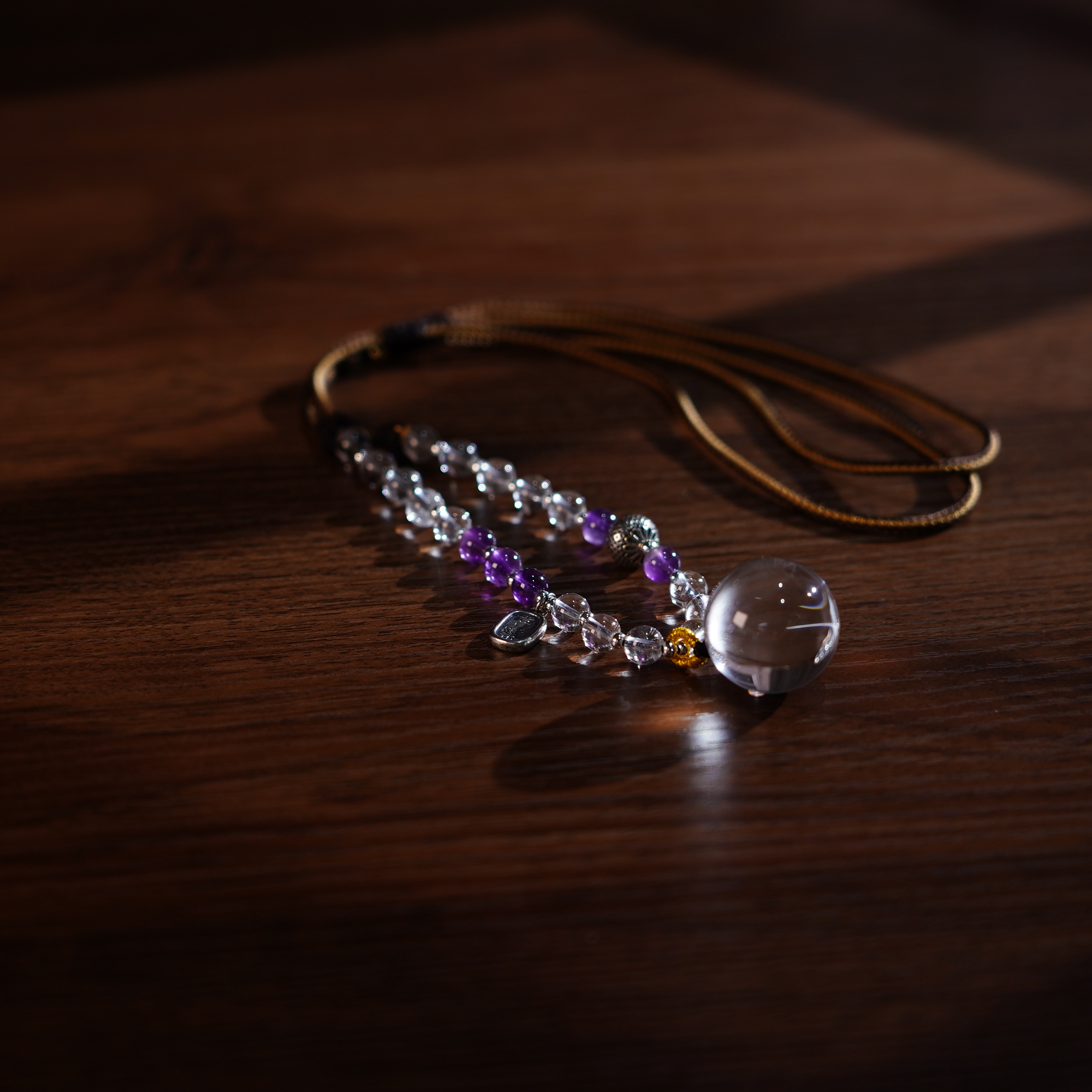 【睿泽鉴宝】水晶大圆珠吊坠  23mm+  AE0535