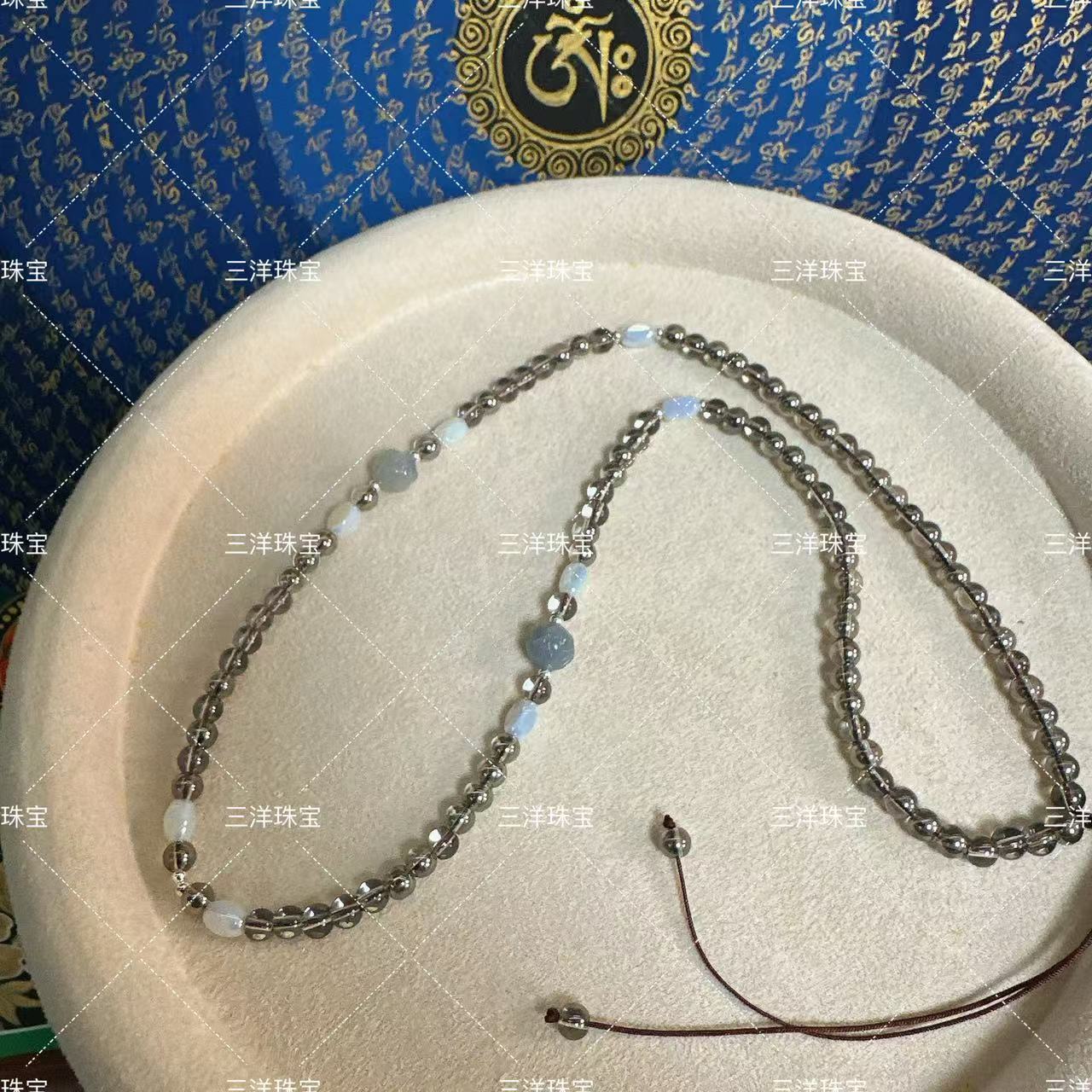 合金琉璃项链 三洋 SYXL-009 暗黑莲花万能链