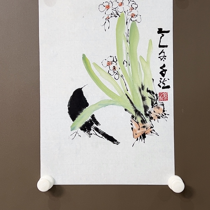 国画郭千龙   手绘原创