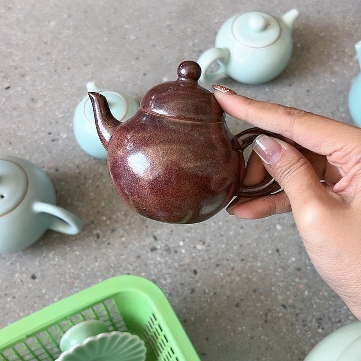 小米茶器龙泉青瓷