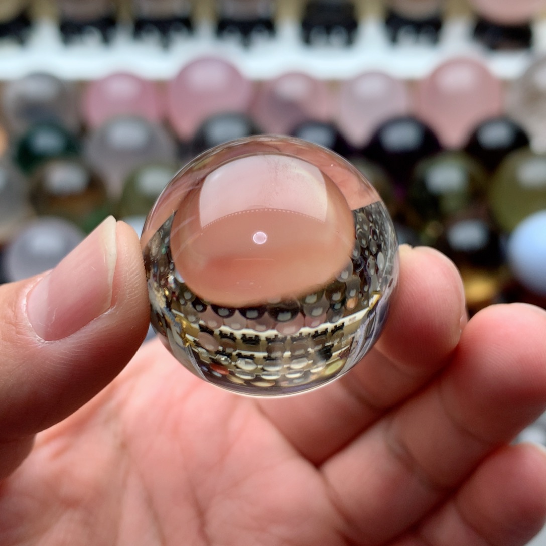 【闪购商品】水晶天然水晶球摆件未镶嵌玲*玲