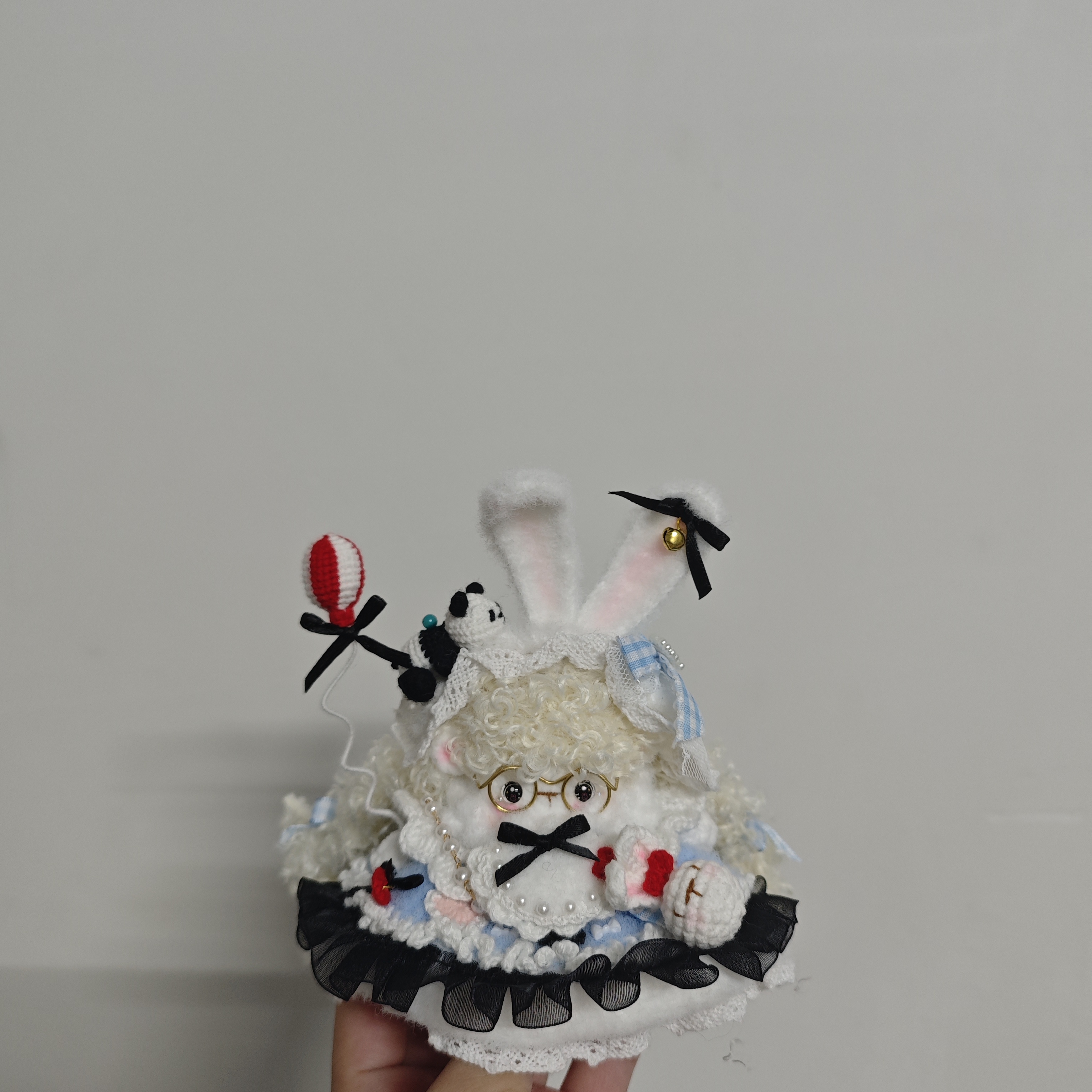 （直拍选款）手工钩织创意公仔钥匙扣玩偶摆件