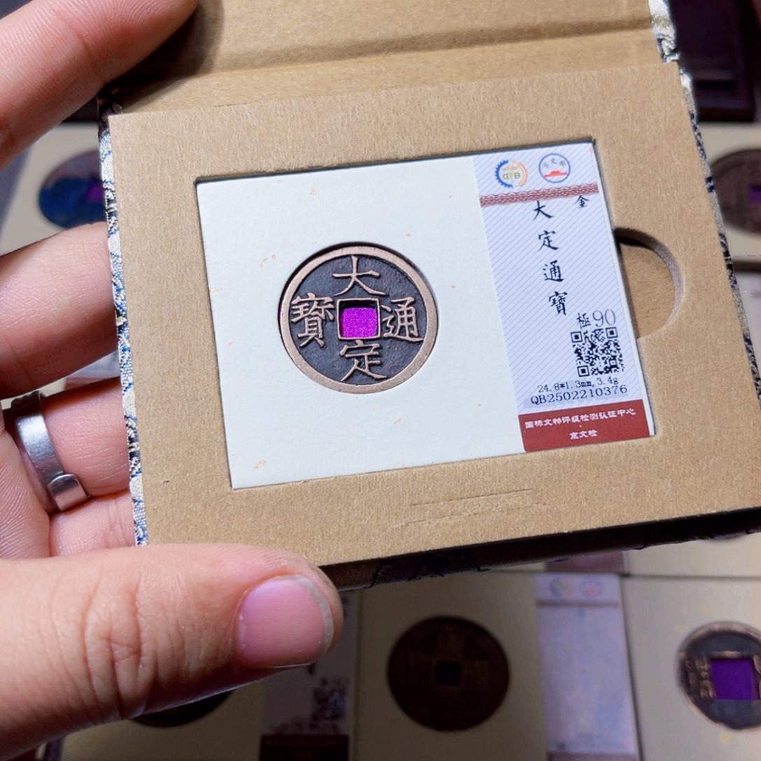铜离*沐源文化大定通宝0376