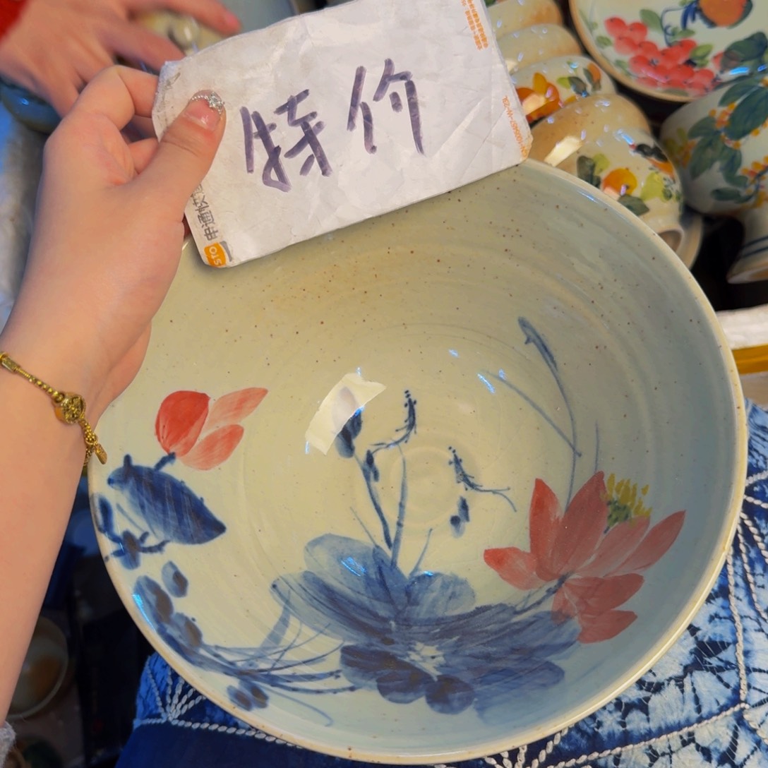 瓷片景德镇陶瓷手工手绘