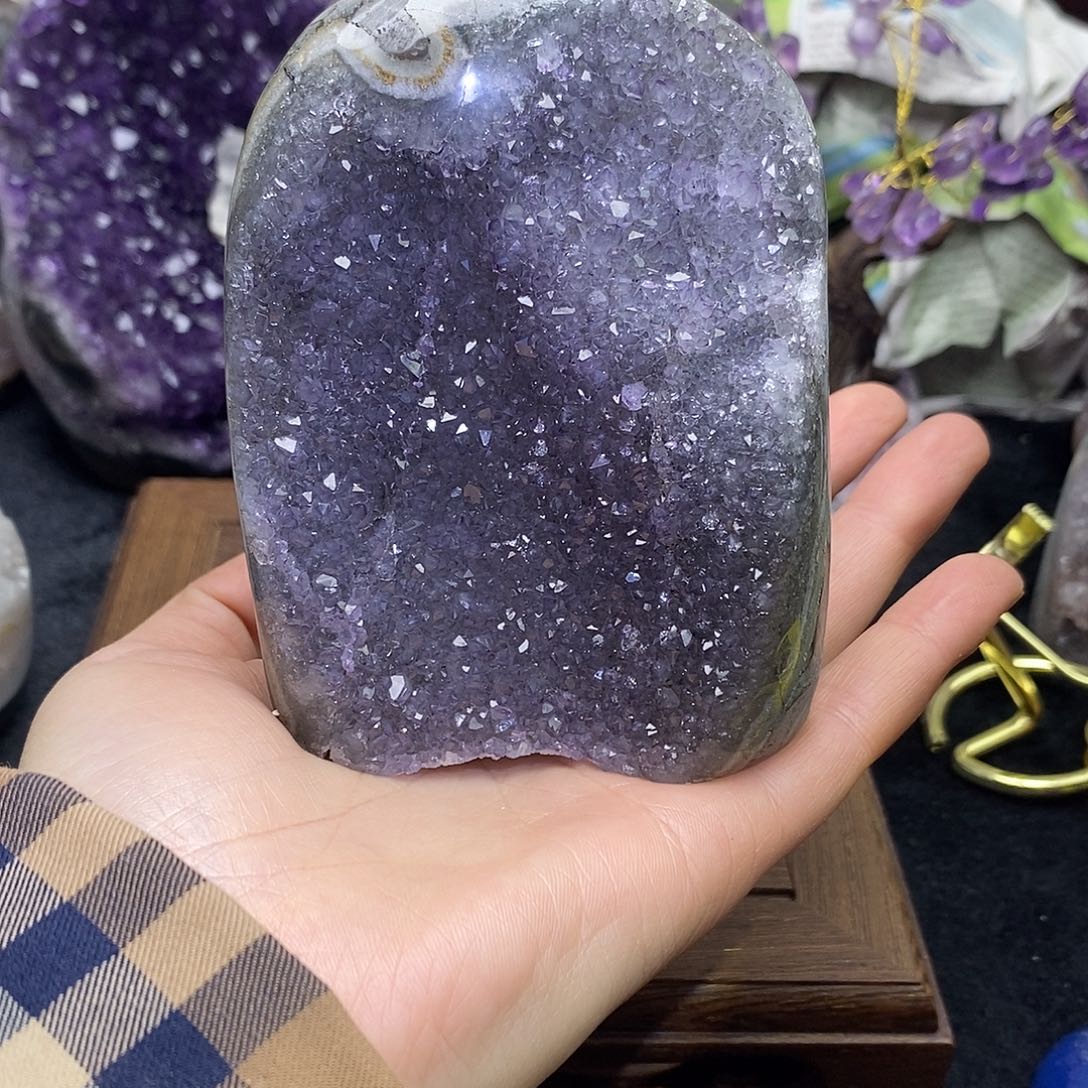 大型摆件（非配饰）未镶嵌紫晶