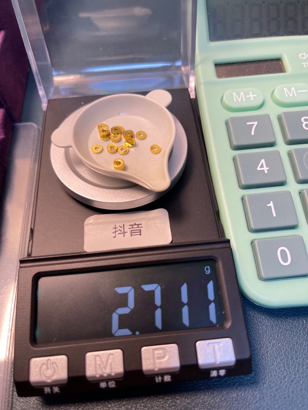 足金999直切片卡四墩子卡四秀