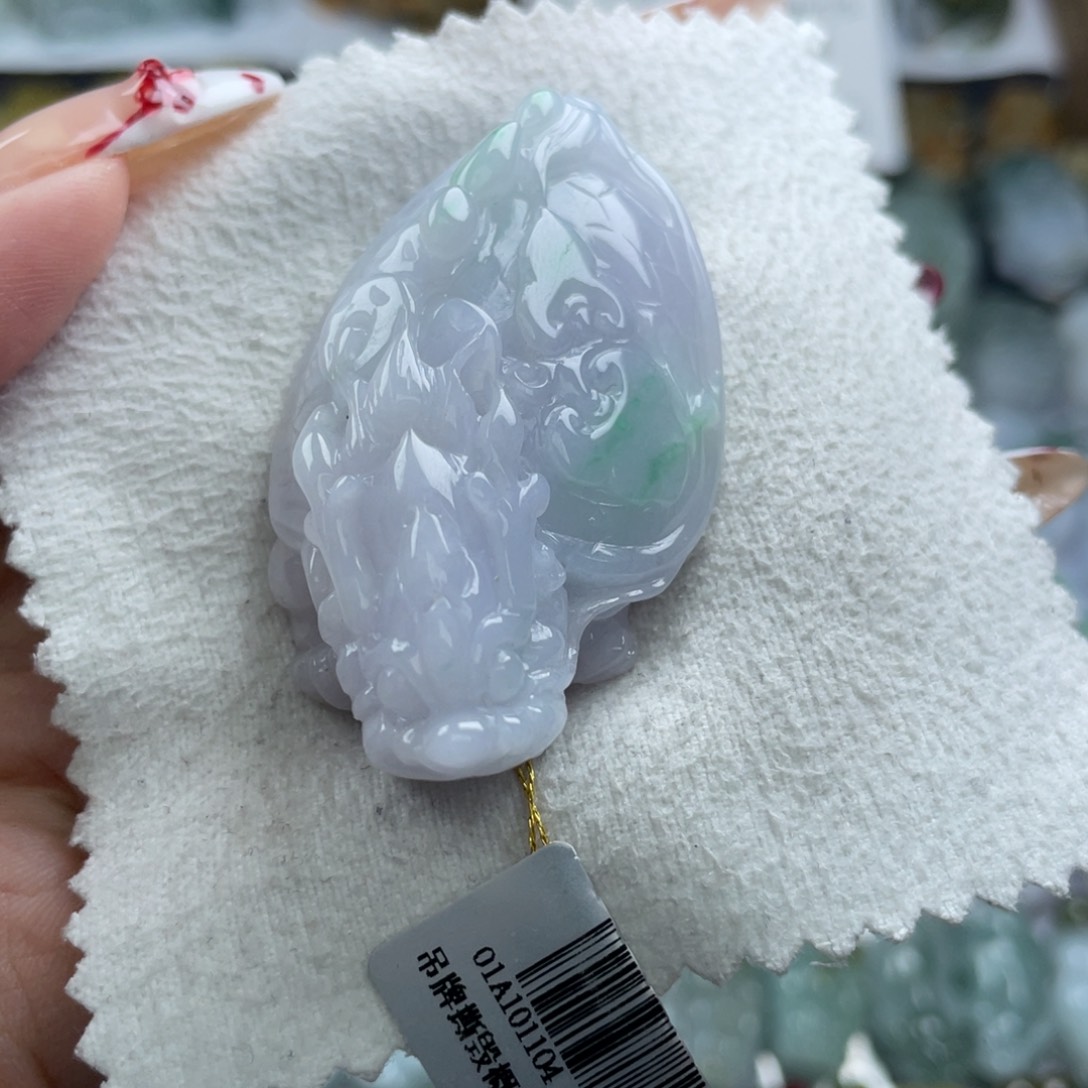 颈饰未镶嵌翡翠貔貅80