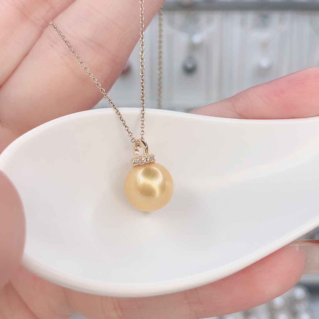 吊坠(赠链)合金淡水珍珠