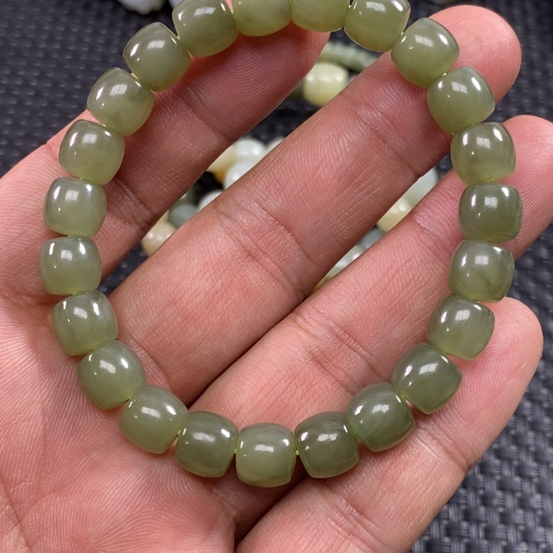 和田玉手链未镶嵌