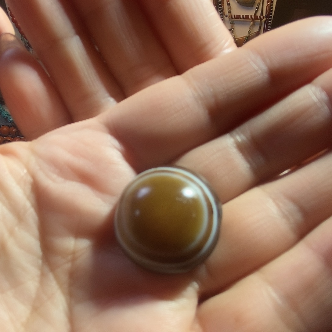 玛瑙/玉髓单珠未镶嵌