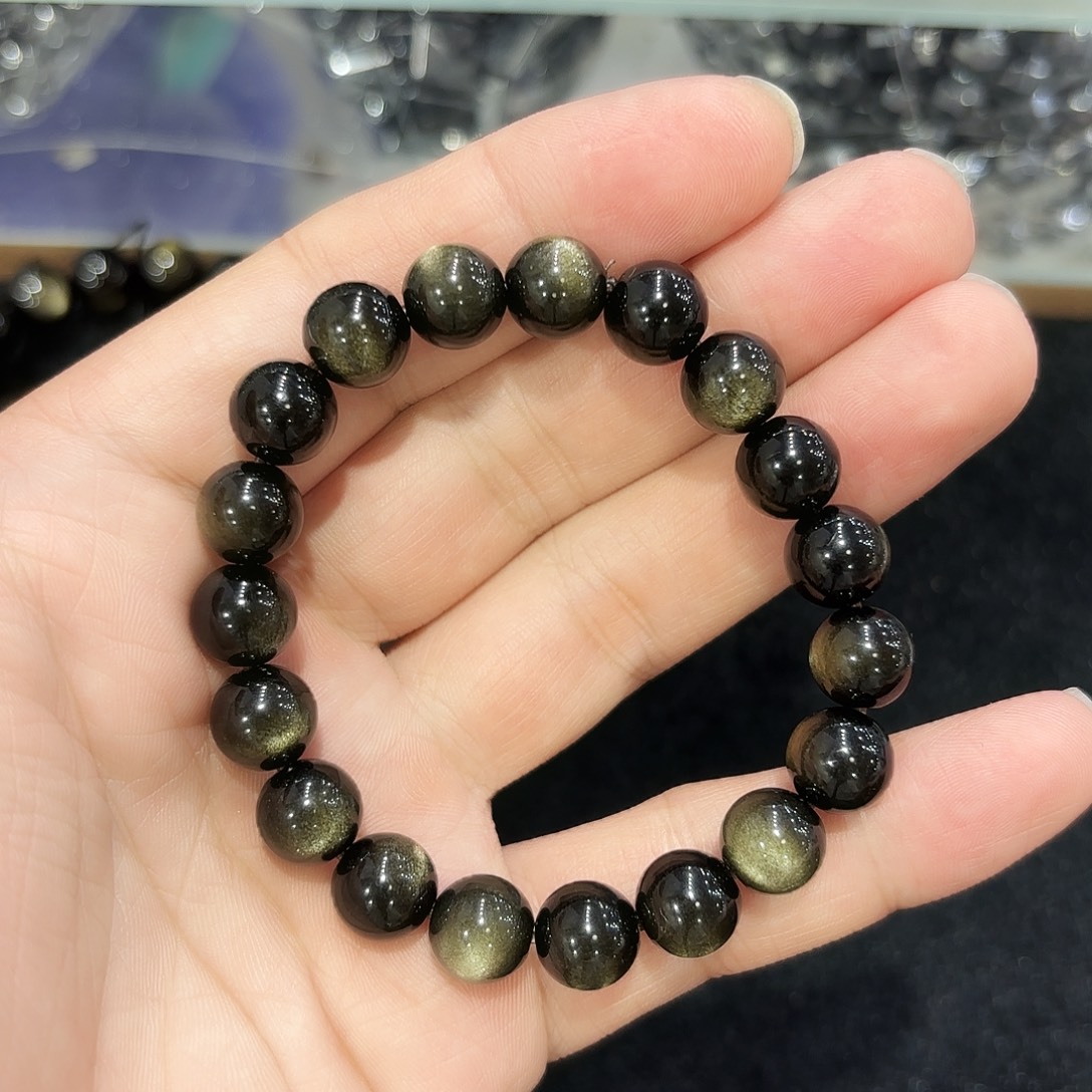 未镶嵌手链水晶金耀石卡10