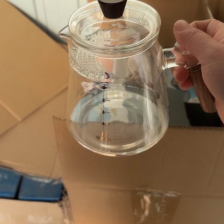 玻璃手工艺品玻璃茶器月牙煮茶壶