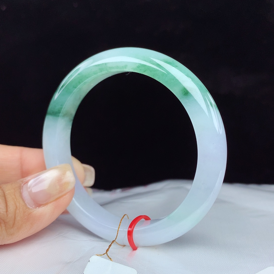 翡翠手镯未镶嵌51圈 7850