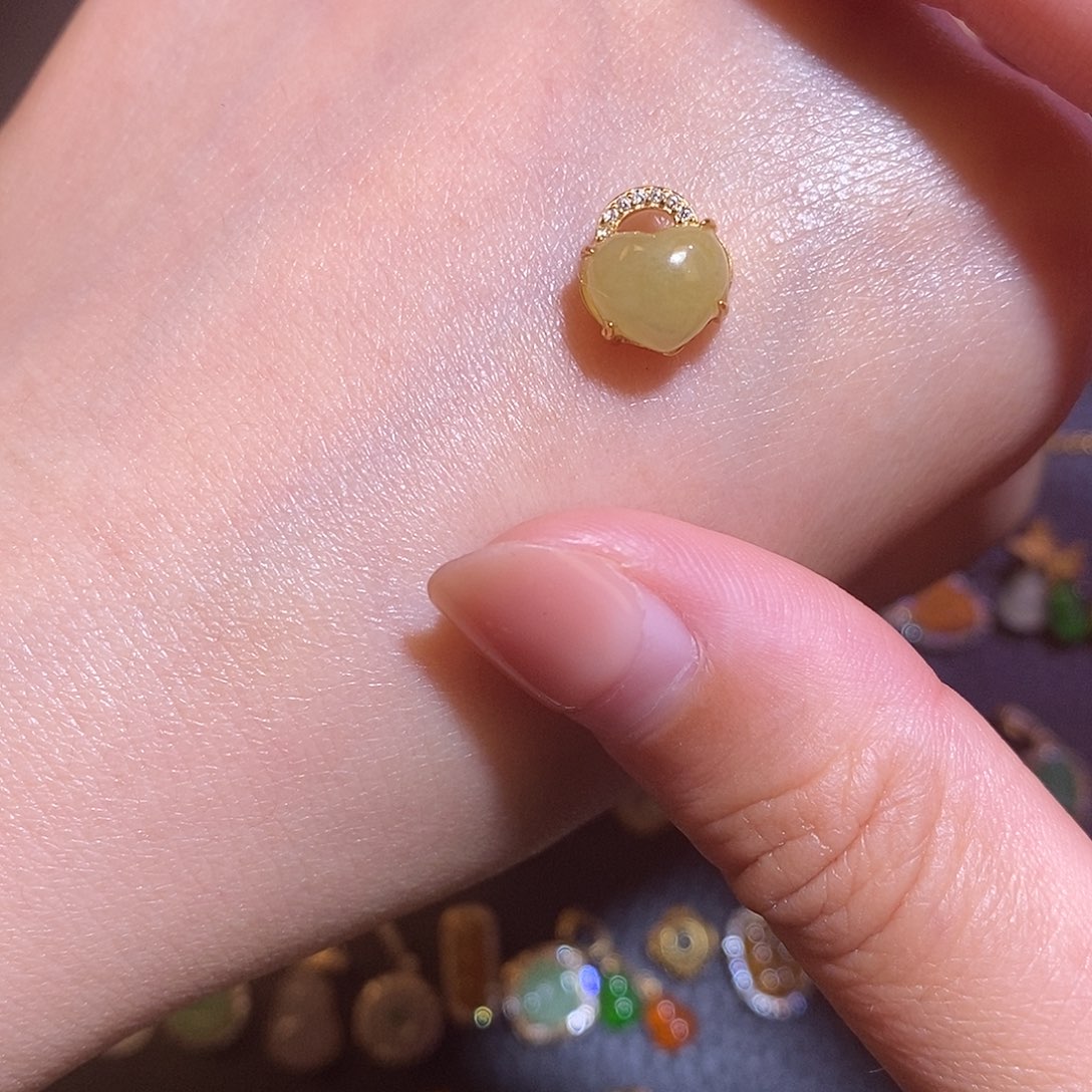 翡翠银S925镶嵌项链