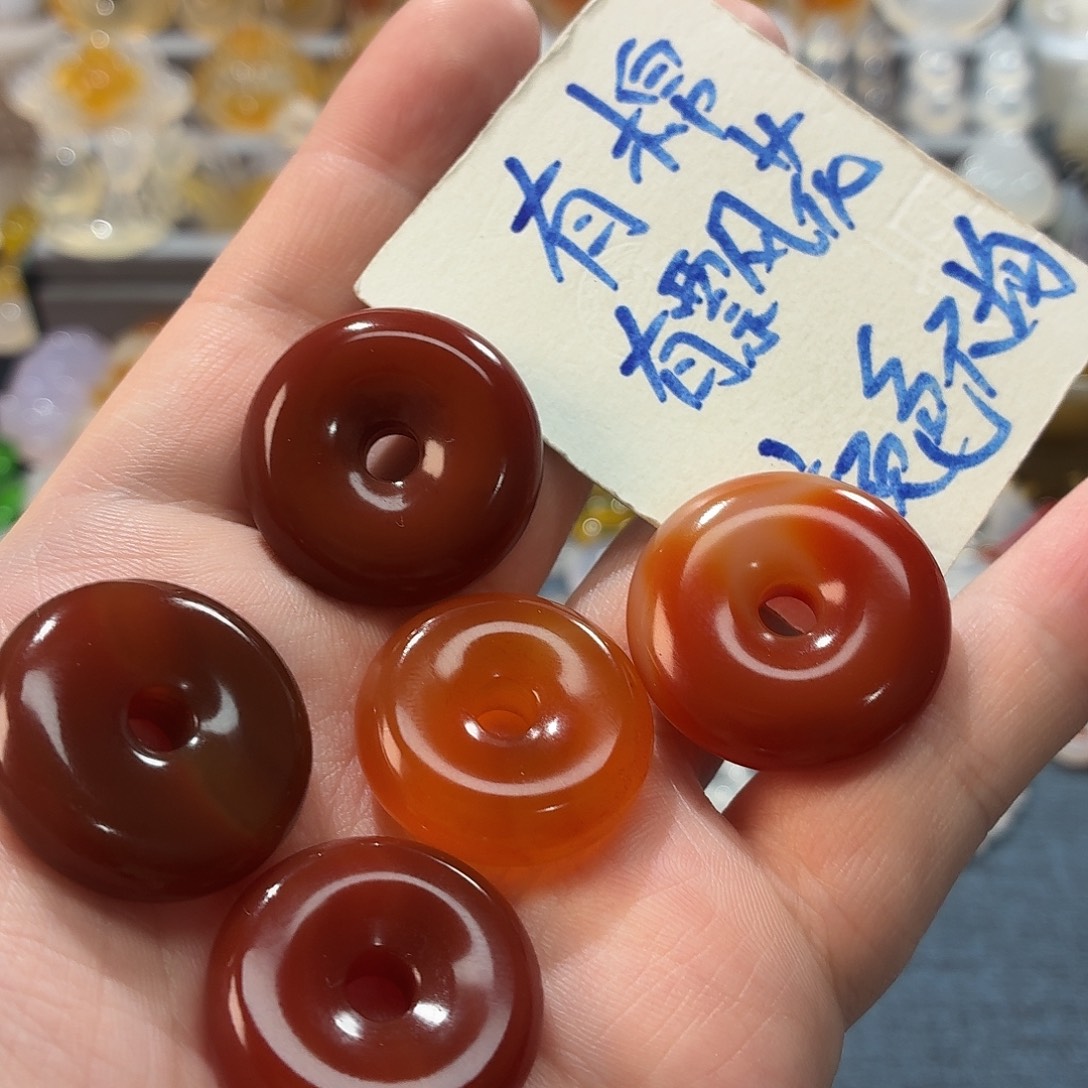 玛瑙/玉髓未镶嵌吊坠(不含链)