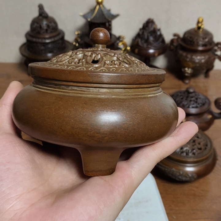 铜盛世铜炉铜器工艺品