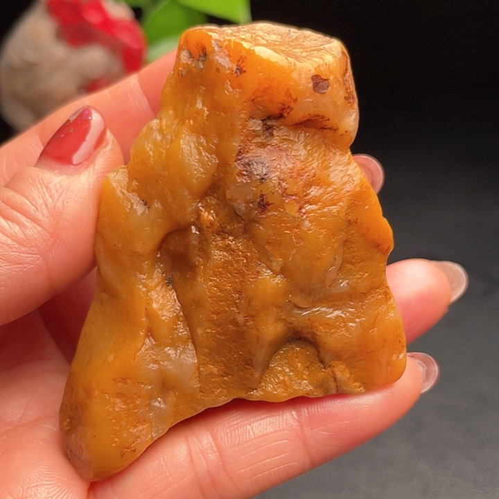 田黄石田黄石手把件印章闲章