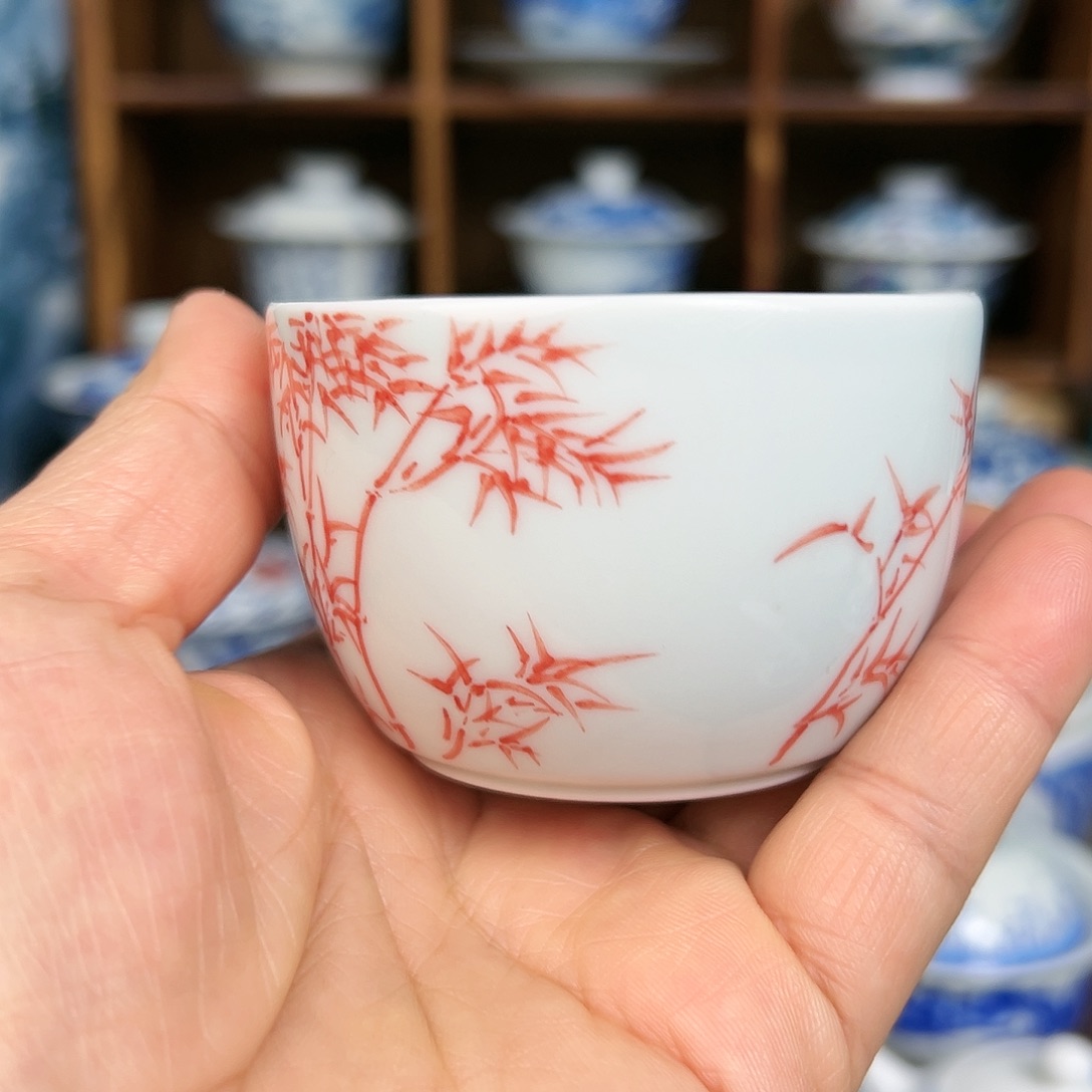 杯子瓷景德镇陶瓷茶器