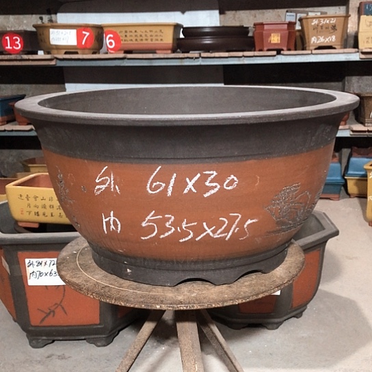 紫砂紫砂花盆包邮紫砂