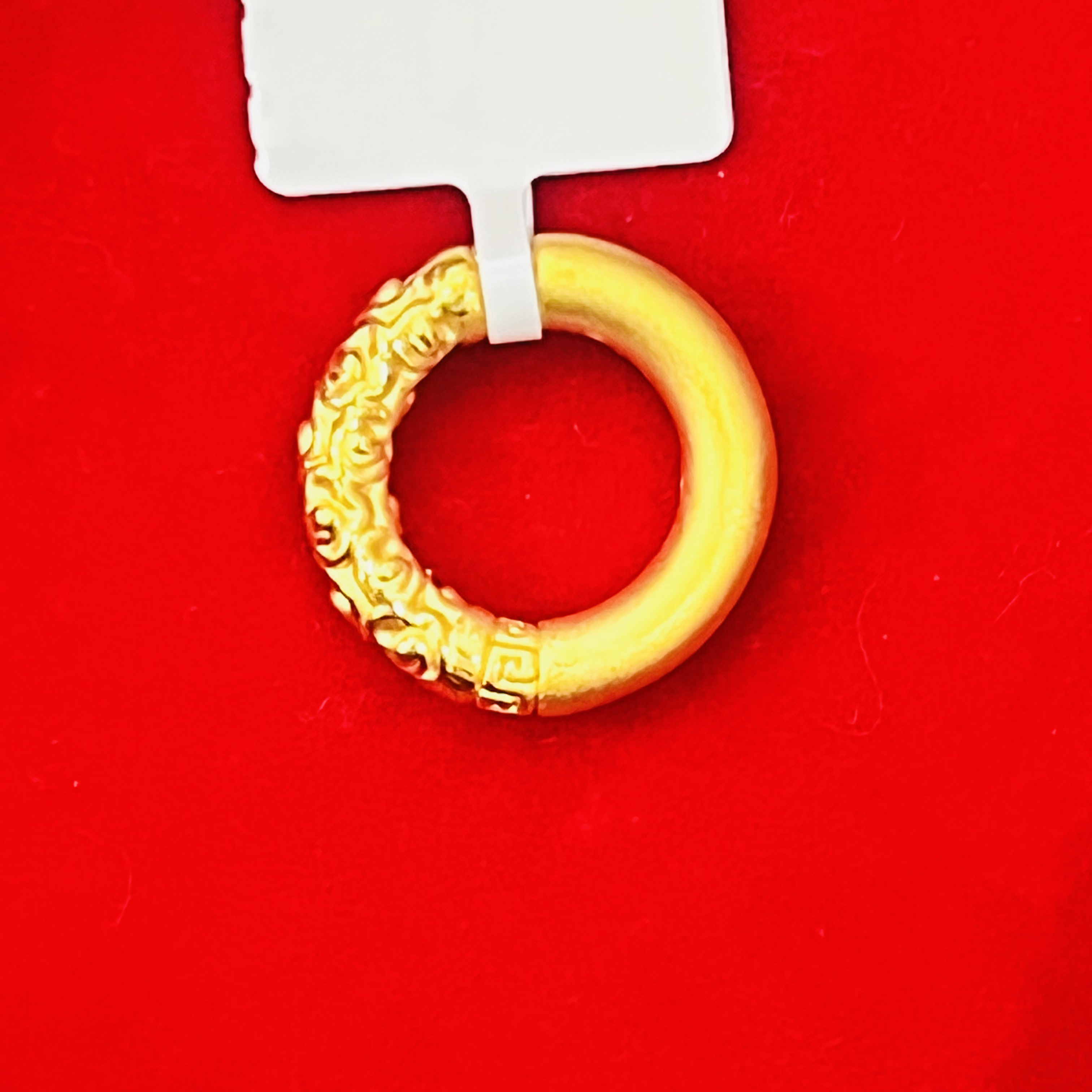 【莹莹专享】足金999 平安扣吊坠 GP 1.54