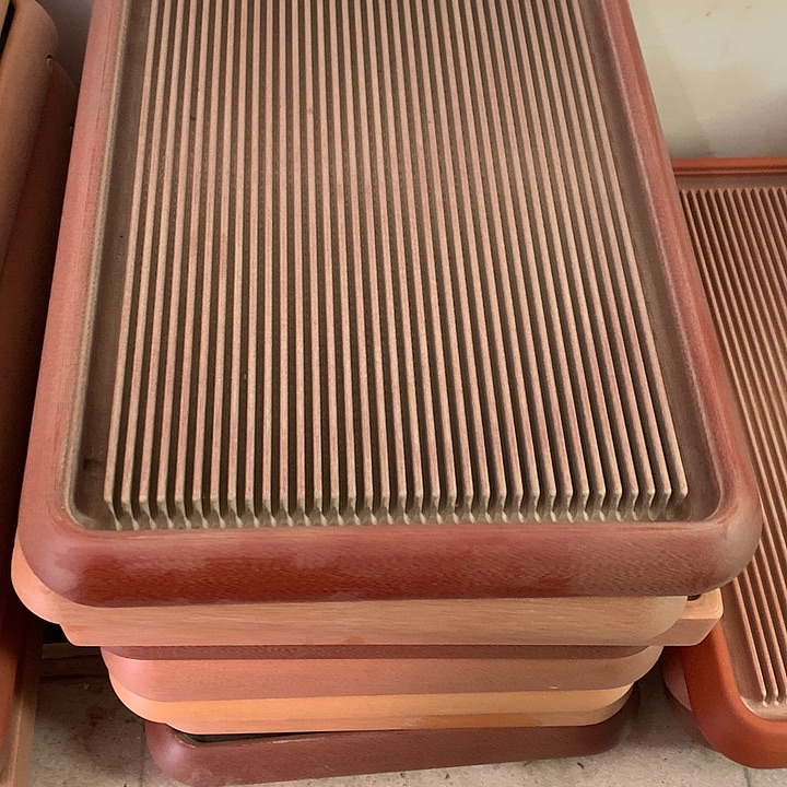 电木茶盘橙金龙纹木纹变红了60-40-5，290号