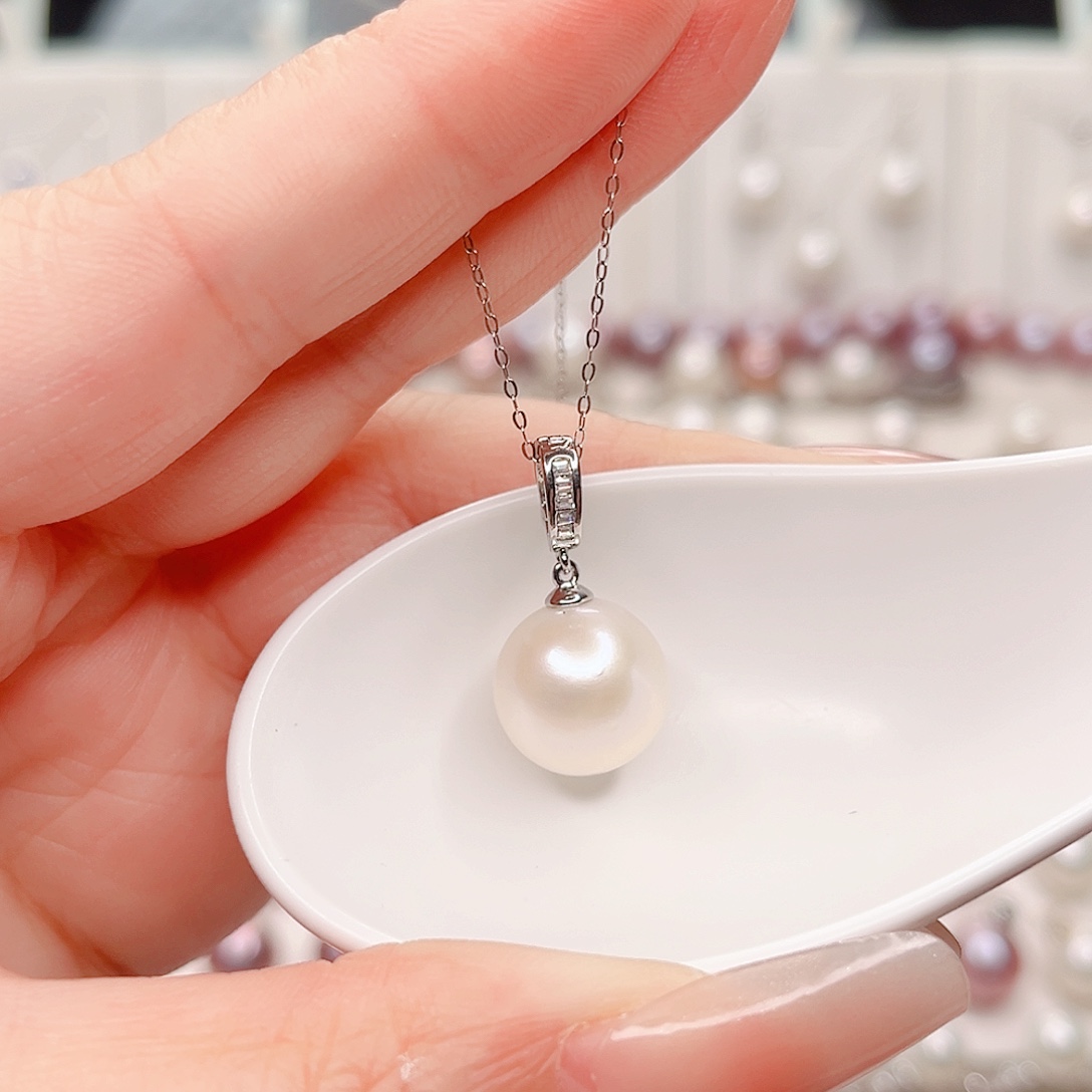 吊坠(赠链)淡水珍珠合金